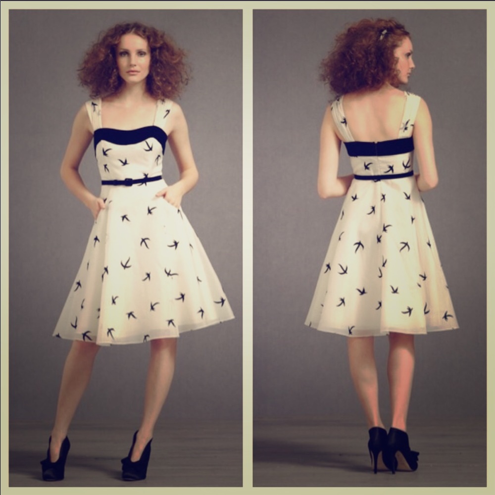 BHLDN Anthropology Floating Frock Dress NWOT